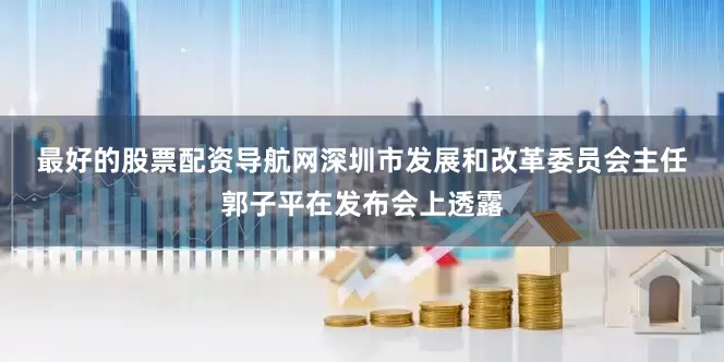 最好的股票配资导航网　　深圳市发展和改革委员会主任郭子平在发布会上透露
