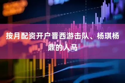 按月配资开户晋西游击队、杨琪杨鼎的人马